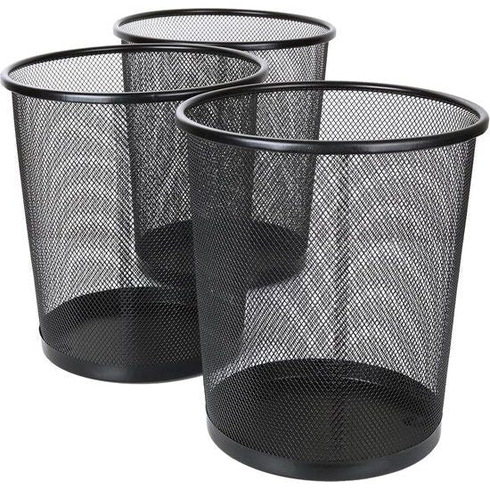 Prullenbak Zwart-ovaal