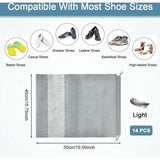 14 Schoenentassen Reisschoenentas met trekkoord Schoenentas Reistas Mesh tas Stofdichte schoenentas Schoenentas Schoenentassen Reisschoenentas voor schoenen Opbergtas Dagelijks