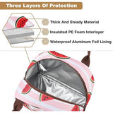 Lunchtas voor kinderen en dames, geïsoleerde lunchtas voor mannen, draagbare koeltas met voorvak, voor werk, school, picknick