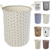 17,7 inch wasmand, opvouwbare pop-up wasmand, waterdicht, rond, katoen, linnen, voor slaapkamer, opslag, babykleding, speelgoed