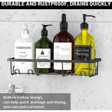 Doucheplank zone, set van 3 losse doucheplanken, wit, met 6 haken en zeepbakje, verbonden doucheplank, bad room en double room, Keuken