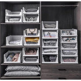 Opbergdoos, wit, kast, organizer, kledingkast, organizer, opbergmand, opbergsysteem, stapelboxen, kist, kunststof kast, keukenkast, organizer, vouwdozen