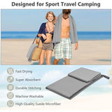 Microvezel handdoek, 180 x 60 cm + 80