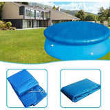 Zwembadafdekking rond - waterdicht zeildoek voor zwembad (voor zwembad ø 183cm)