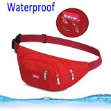 Waterdichte heuptas, riemtas, heuptas voor dames en heren, 3 ritszakken, wandelen, outdoor, sport, heuptas, vakantie, geld pouch pack