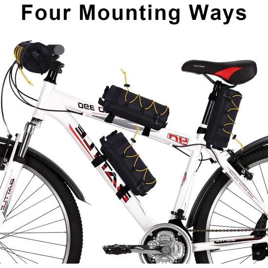 Fietsstuurtas, voorvak, fietstas opbergtas, fietstas voor stuur, multifunctionele fietstas met schouderriem, voor racefiets, mountainbike