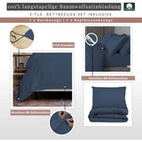 Beddengoed, katoen met een draaddichtheid van 400 beddengoed