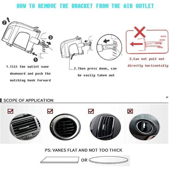 Autobekerhouder voor ventilatie, bekerhouder, mobiele telefoonhouder, geschikt met 7,8 cm diameter flessenhouder, blikjeshouder drankhouder voor alle telefoons