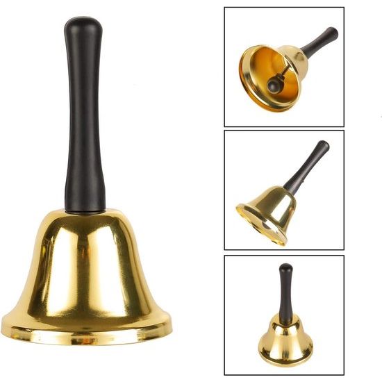 Handbel, tafelbel, ontvangstbel, belbel