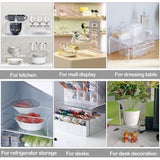 8 stuks acryl afstandhouders voor display, 4 niveaus, transparante standaard voor cupcakes, funko popfiguren, cosmetica, verzamelobjecten, display