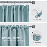 Verduisteringsgordijn met plooiband