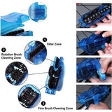 Fietsreinigingsborstelset, fietsreinigingsborstelgereedschap, fietsreinigingsborstel, gereedschap, fietskettingreiniger, reinigingsset