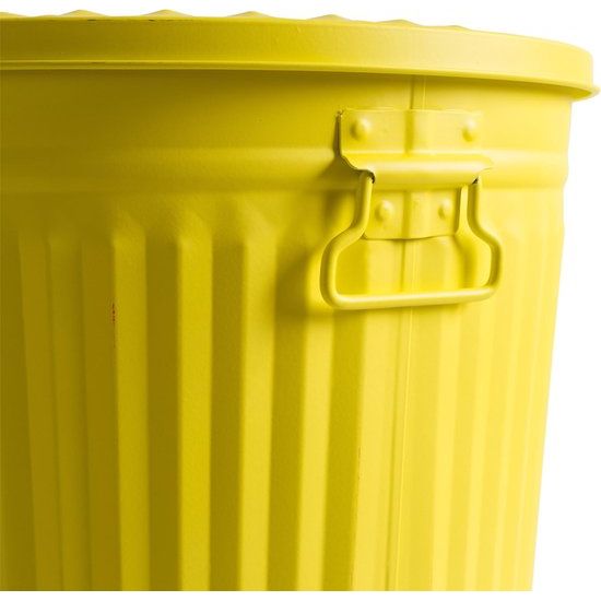 Home&Decorations vintage prullenbak, prullenbak, wasmand, emmer met deksel, bak met handgrepen