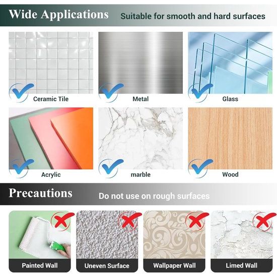 Handdoekhaken, handdoekrail, 4 stuks, zonder boren, zelfklevende haken, badkamer roestvrijstalen haken met twee schakels, stijlvolle muurhaken, extra sterke zelfklevende haken, geschikt voor thuis, badkamer, kantoor