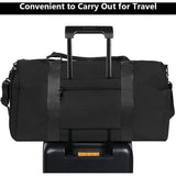 Sporttas, reistas, duffeltas, sportduffel met schoenenvak en nat vak, waterdichte overnachtingstas, reistas, bagagetas voor sport en reizen, voor heren en dames