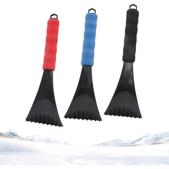 3-delige auto-ijskrabber, ijskrabber voor auto, ijskrabber voor auto's, gebruikt voor de achterruit en ijskrabber