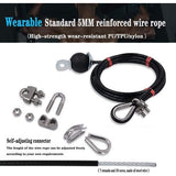 Kabeltrekken, fitness, fitness, onderarmtrainer, trekkoord, trainhard kabel, triceps trainingsapparaat, lattrektoren voor thuis, gym, riemschijf, kabelmachine