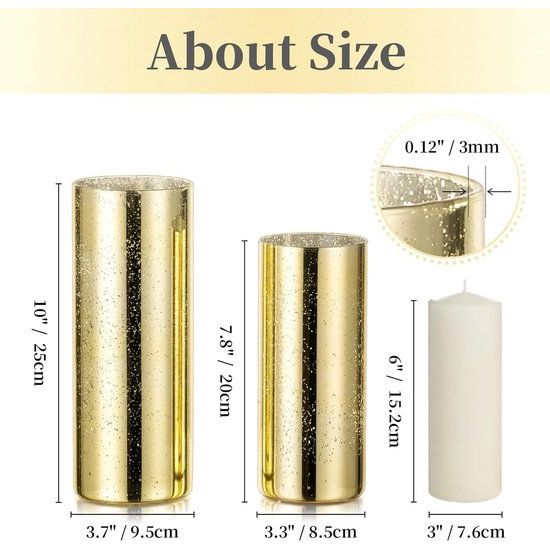 Vaas, Maat L: 8,9 x 19,8 cm, Maat XL: 8,9 x 25,5 cm. 2 verschillende