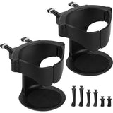 Auto-bekerhouder voor ventilatie, 2 stuks, universele bekerhouder, flessenhouder, verstelbare auto-ventilatiehouder voor koffiebekers en drankblikjes