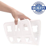 T-shirt-organizer, anti-rimpel T-shirt-organizer stapelbaar, robuuste kledingkast overhemd-organizer, anti-vocht, normale maat (10-pack)