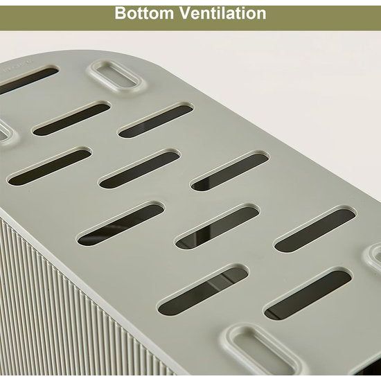 Kabelbox, kabelorganizer, box met deksel, kabelmanagement, ABS-kunststof, multifunctionele overspanningsbeveiliging voor kabels, stekkerstrips (groen)