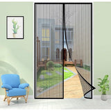 Magnetisch vliegengaas, insectenbescherming, vliegengordijn, muggennet voor balkondeur, terrasdeur, automatisch sluiten, zonder boren