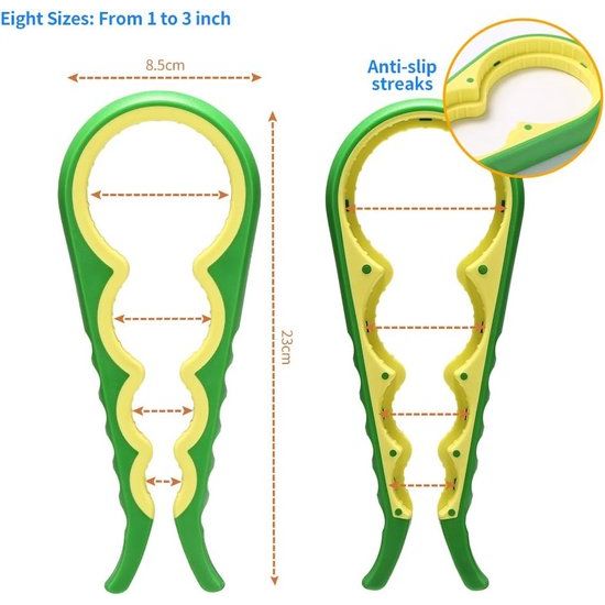 Jar Opener en Pull Can Opener Kit voor het openen van hardnekkige deksels Zwakke handen, ouderen, artritis en vrouwen