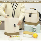 Koeltas Kleine picknicklunchtas Opvouwbare thermische tas van 10 liter Warmhouden lunchtas Geïsoleerde lunchtas Werktas voor voedsel Werk Schoolpicknick