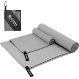 Microvezel handdoek, 180 x 60 cm + 80