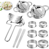 11 stuks roestvrijstalen knoedel maker, Ravioli Dumplingmaker, Ravioli Dumpling, Ravioli Cutter,Ravioli Maker, Ravioli Maker, Ravioli Machine