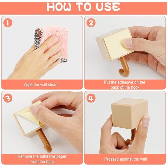 4 stuks waterdichte dierenhaken, zelfklevende handdoekhaken, kinderkledinghaken, handdoekhaken, waterdichte haak voor handdoek, sleutels, tassen, hoeden