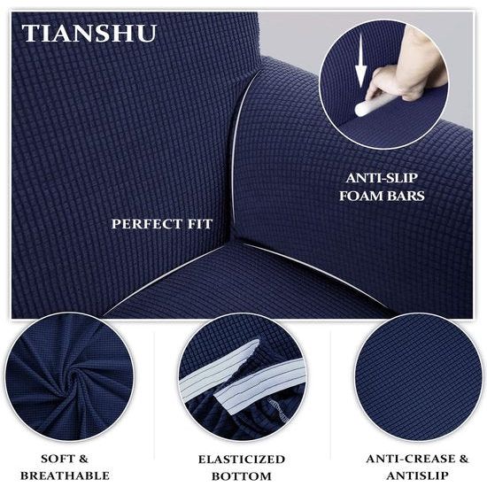 Stoelovertrekken van elastisch spandex