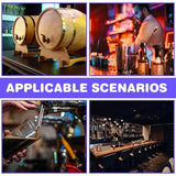 2 stuks roestvrijstalen drankdispenser, tapkraan: reservekraan voor drankdispenser, biertapkraan, waterdispenser, reservekap, drankdispenser, tapkraan voor wijn, bier, sap, koffie (16 mm)