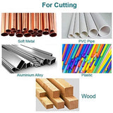 messen van snelstaal voor multifunctionele gereedschappen voor roterend gereedschap; 8 kleine cirkelzaagbladen van staal voor het zagen van hout, kunststof en metaal