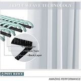 Gordijn Gordijnen Gewone geïsoleerde verduisteringsGordijn Gordijnenen, 46 x 54 inch, 2 tabletten, Wit
