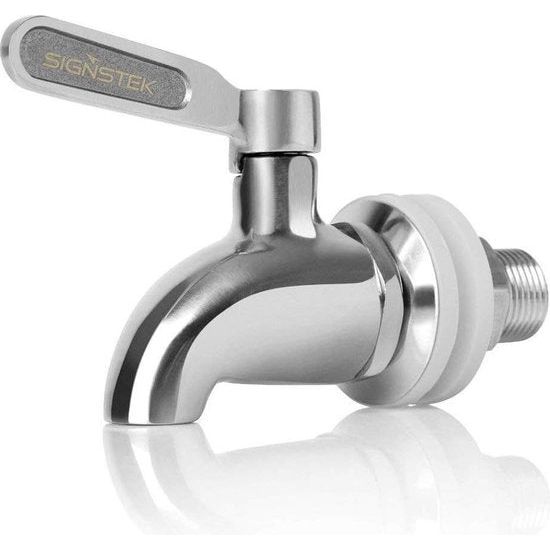 Drankdispenser kraanvervanging kraan roestvrij staal 304 wijnsap twist tapwaterdispenser voor biervat of meiden 16mm