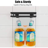 Keukenwandrek, zonder boren, 1 etage, doucheplank, kruidenrek, zwart, keukenrek, zwevend van roestvrij staal, voor keuken, badkamer, balkon (mat zwart, 30 cm)