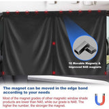 Zonwering auto baby zonwering magnetisch voor uv-bescherming, hittebescherming, 2 stuks auto verduistering ramen