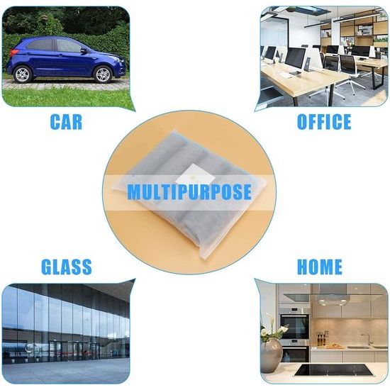 Microvezeldoek, autoverzorging, 4-delige set, luxe microvezeldoeken, polijstdoeken, droogdoek, microvezeldoek, voor het polijsten, wassen, drogen, stofvegen en onderhouden, 40 x 40 cm