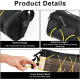 Fietsstuurtas, voorvak, fietstas opbergtas, fietstas voor stuur, multifunctionele fietstas met schouderriem, voor racefiets, mountainbike