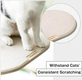 Kattenvensterhangmat met klimniveaus en krabpaal, houten kattenvensterbed, gemonteerd kattenbed voor huiskatten (1 stuks)