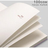 Notitieboek, A5, gestippeld, Bullet Dot Journal, spiraalnotitieboeken, 300 vellen/150 pagina's om te schrijven, 100 g/m², pvc-hardcover, voor vrouwen, mannen, werk, kantoor, school, 14,5 x 21