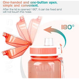 drinkfles 1l sportwaterfles, BPA-vrije drinkfles, 100% lekvrije sportdrinkfles, robuuste en duurzame waterfles voor fitness, buitensport