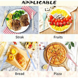 4-delige bestekset, plastic bestek herbruikbare set, campingbestek met koffer, reisbestek met koffer, reisbestek lepel mes vork eetstokjes koffer voor lunchbox, school, picknick, camping, reizen