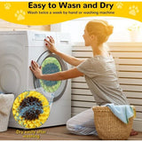 Snuffelkleed voor honden en katten, interactieve snuffelmat, geurtraining, intelligentiespeeltje ter bevordering van natuurlijk foerageren