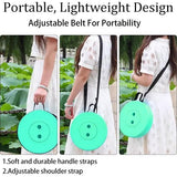 Folding Stool, Height Adjustable, Foldable Stool for Camping, BBQ, Kitchen, Tool Room, Children, Load 200 kg