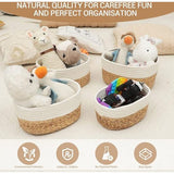 Opberger crèmewit Katoen