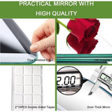 Materiaal: wandspiegel van hoogwaardig glas. De glazen spiegel maakt gebruik van geavanceerde polijsttechnologie om delicate randen te garanderen.