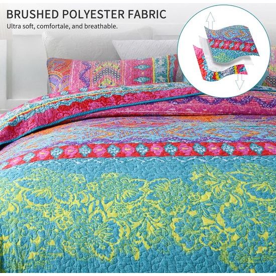 boho Indische en exotische beddensprei, 220 x 240 cm boho Indiase en exotische beddensprei, 220 x 240 cm