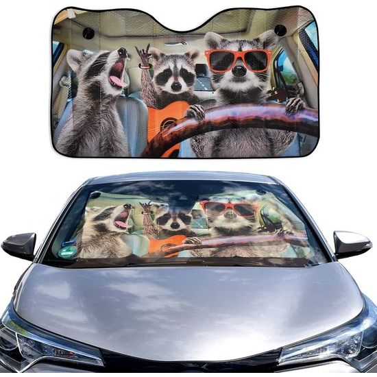 Auto te koop, zone voor de auto, te koop met motief wasber, 130 x 70 cm